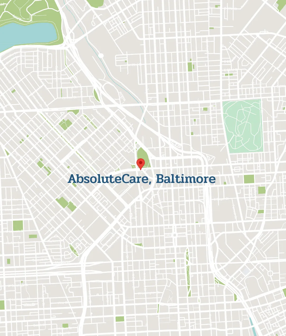 AbsoluteCare Clinic Location Baltimore Map